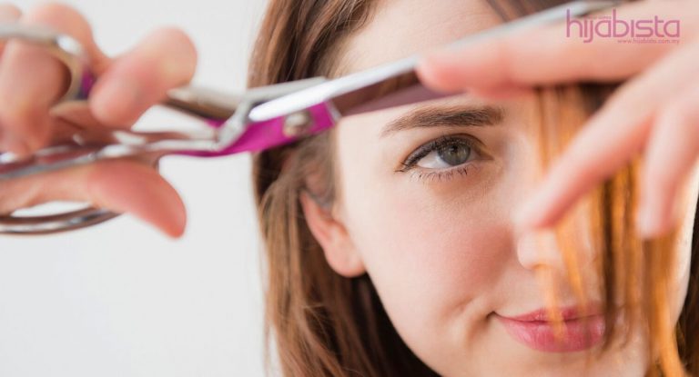 5 Langkah Mudah Potong Rambut Sendiri Di Rumah. Awas Jangan Langkau 1 Langkah!