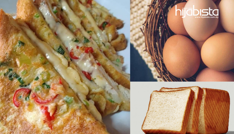 Roti Telur Cheese Meleleh, Resepi Viral PKP Mudahnya Celup & Goreng