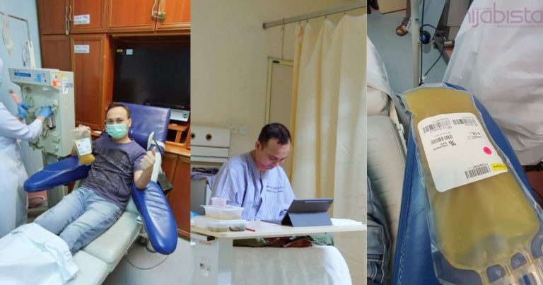 Bekas Pesakit Covid-19 Jadi Penderma Pertama Plasma Darah Demi Selamatkan Pesakit Lain