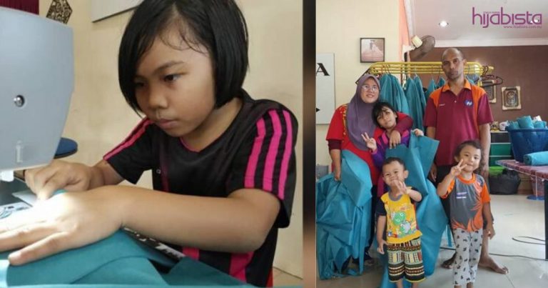 Usia Baru 9 Tahun, Tukang Jahit Cilik Ini Sudah Hasilkan 100 Pasang PPE Buat Frontliners