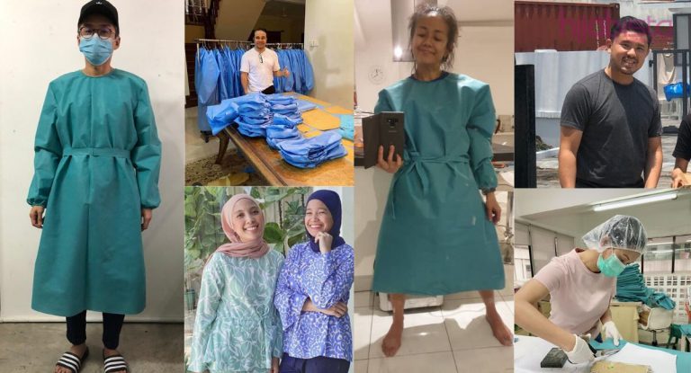 Pereka Fesyen Terkenal Bergabung Tenaga Membantu Frontliners. Ini Yang Patut Kita Contohi!