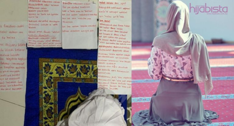 Indahnya Tempoh Kuaratin Hijabi Ini ‘Terang Hati’ Hafal Semua Nota Sembahyang Setelah 26 Tahun Tak pernah Solat