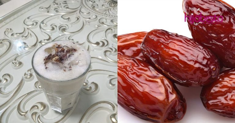Milkshake Kurma Kenyang Lebih Lama, Berkhasiat & Sedap, Sesuai Untuk Berbuka