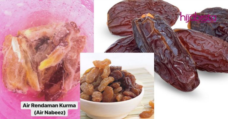 Air Nabeez Kegemaran Nabi Muhammad SAW, Konsep Sama Macam Infused Water Sesuai Untuk Sahur