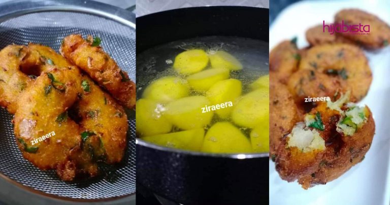 Vadai Kentang, Lembut Dan Rangup, Asyiknya Kunyah Krup Krap, Sesuai Untuk Minum Petang