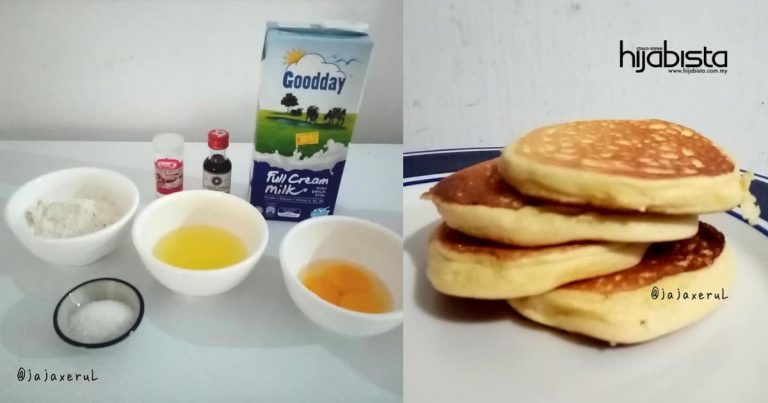 Pancake Gebu Gebas Ala Mekdi, Sesuai Sangat Untuk Sarapan Atau Minum Petang