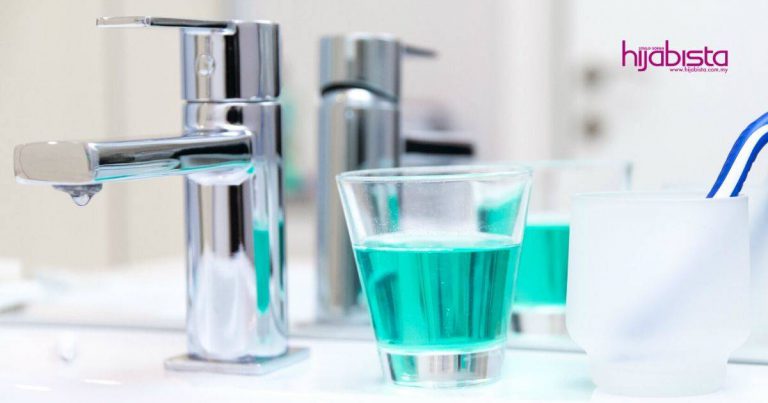 Wanita Ini Kongsi Hanya Dengan Guna Cecair Kumur, Parut Jerawat Makin Menipis Dan Akhirnya Hilang