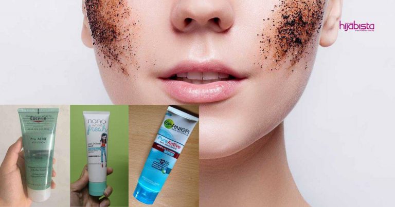 Buat Hijabi Kulit Berminyak Ini Senarai Skrub Yang Tidak Merengsakan Kulit Wajah