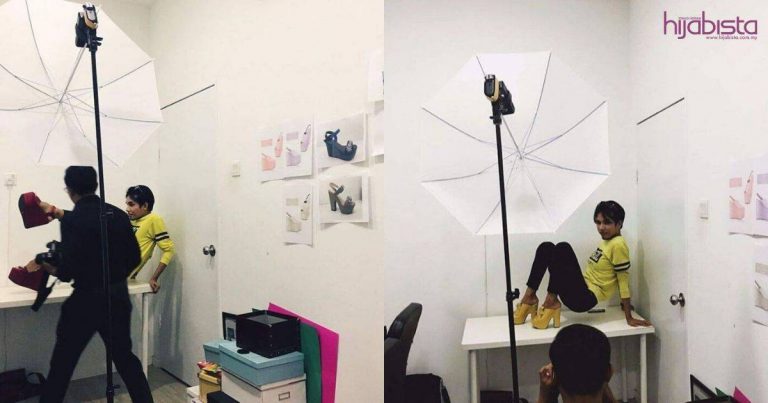 Demi Menjaga Aurat Wanita, Kedai Kasut Ini Gunakan Kaki Lelaki Sebagai Model Mereka