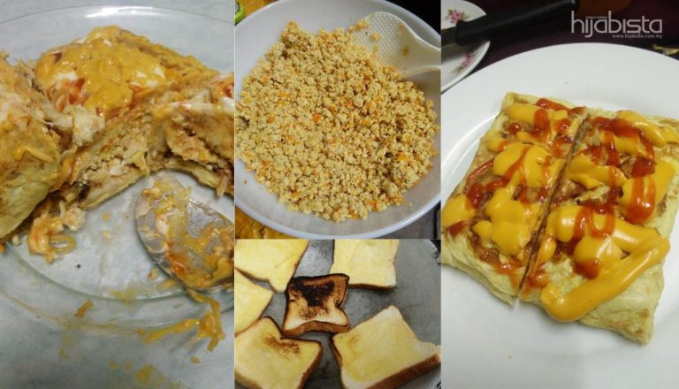 Roti John Buat Sendiri Ikut Selera Hanya Guna Roti Gardenia Sahaja. Nampak Menyelerakan!