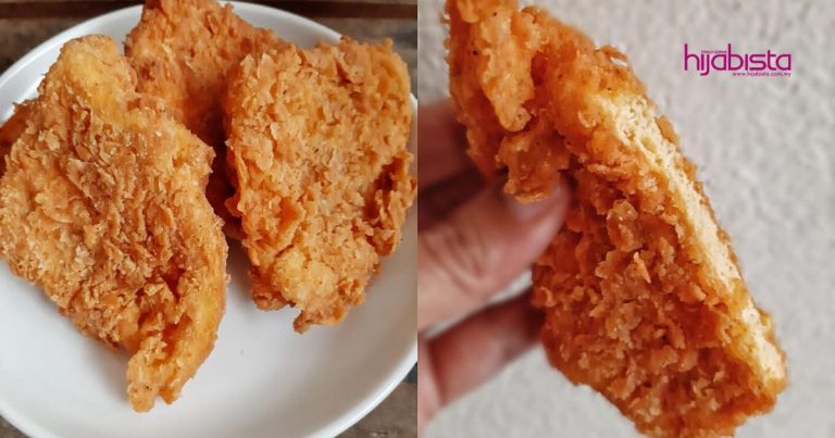 Telur Dadar Goreng Tepung, Rangup Macam Ayam Gunting Bila Kunyah