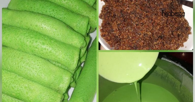 Kuih Ketayap Guna Sukatan Cawan, Mudah Sangat Nak Buat & Yang Penting Sedap