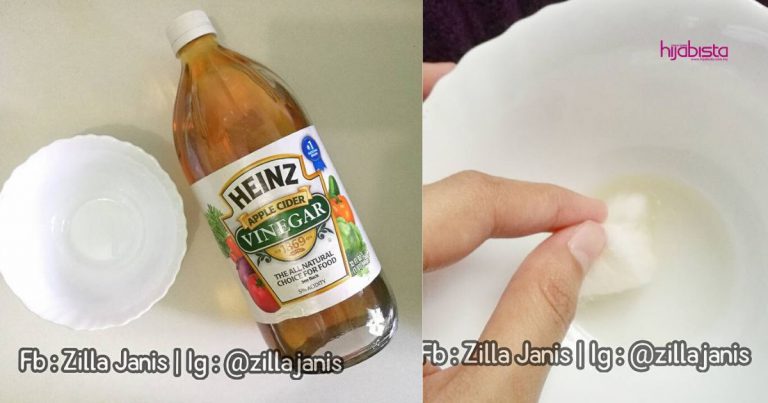 Cuka Epal Boleh Hilangkan Jeragat, Bukan Hanya Untuk Kurus Sahaja, Wanita Ini Kongsi Caranya