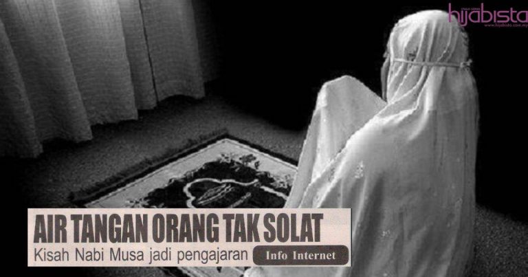 Jagalah Solat, Kerana Air Tangan Orang Yang Tidak Solat Akan Menggelapkan Hati