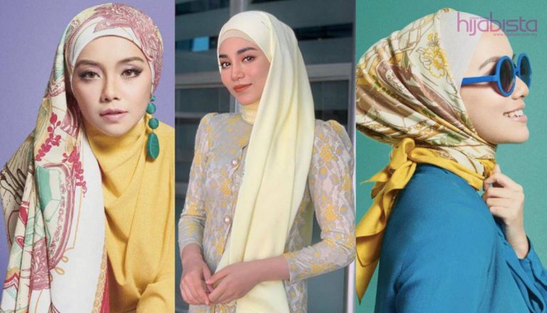 7 Pilihan Warna Hijab Yang Buat Wajah Kelihatan Cerah Dan Glowing