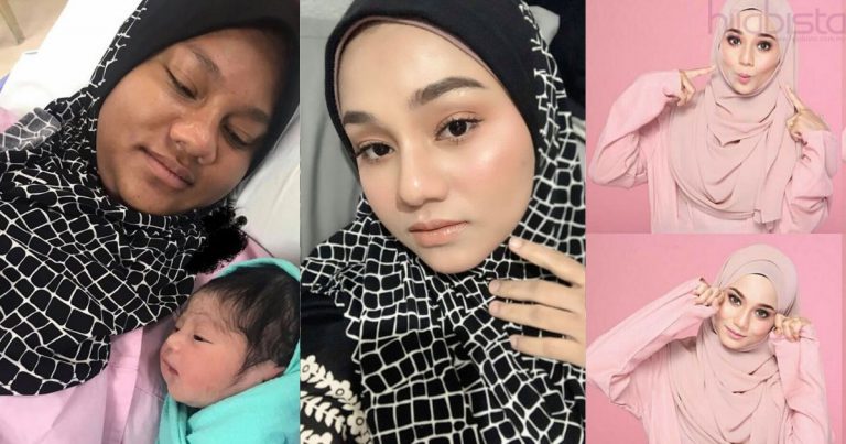Rasa ‘Down’ Muka Berubah Waktu Hamil Kerana Alahan, Ibu Kembali Berseri Lepas Beranak