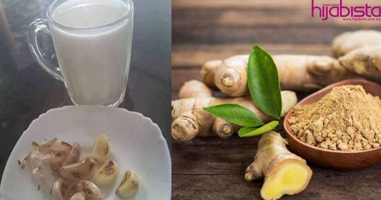 Asyik Sendawa, Cuba Minum Susu Campur Serai & Halia Ini. Perut Terus Rasa Lega!