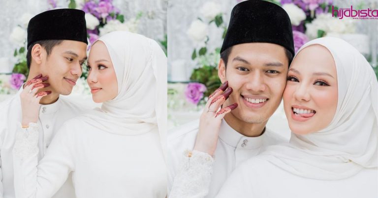 Kahwin Pada Usia 19 Tahun, Perkahwinan Model Hijab, Wardina Anuar Curi Tumpuan Ramai