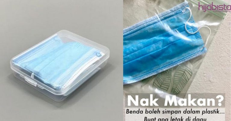 Elak Letak Mask Bawah Dagu, Gunakanlah Bekas Plastik Bagi Halang Penyebaran Virus