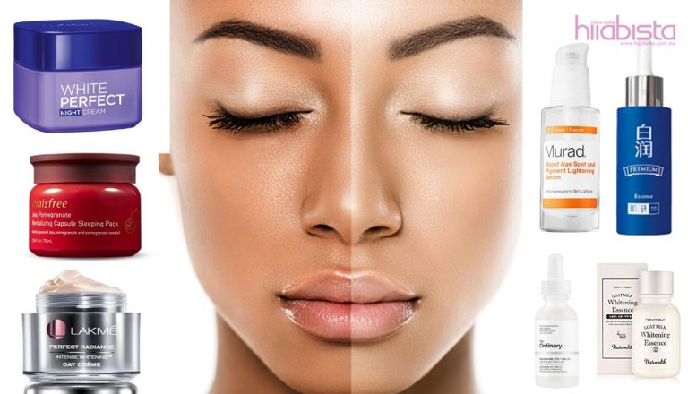 Ini Perbezaan Antara Whitening, Brightening, dan Lightening Serta Senarai Produk Kecantikan Terbaik Untuk Mencerahkan Kulit.