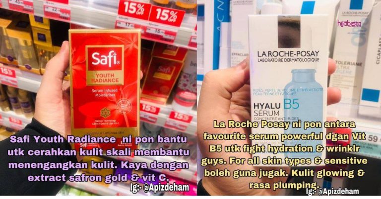 Senarai Semak Serum Anti Aging Hilangkan Kedut, Garis Halus Sambil Lembapkan Wajah & Elakkan Kulit Kering