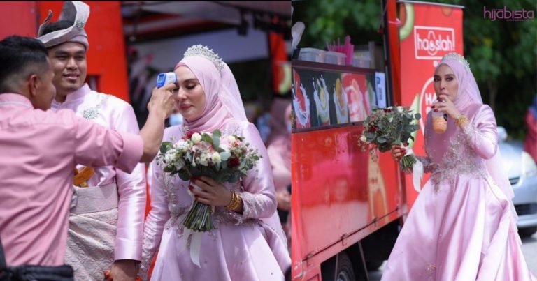 Anggun Gayakan Busana Pink, Persandingan Zarina Anjoulie & Suami Meriah Walau Dalam Norma Baharu