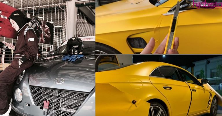 Tak Hantar Bengkel, Ardell Aryana Modified Sendiri Kereta Suami Sebagai Kejutan Buatnya