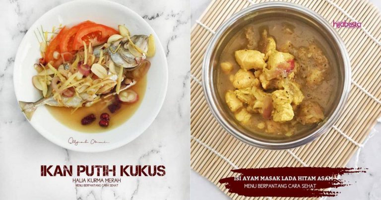 Guna Garam Bukit & Minyak Zaitun, Menu 30 Hari Berpantang Ini Juga Sesuai Untuk Yang Nak Diet
