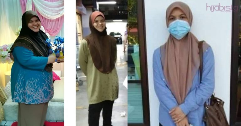 Tidur Awal & Elak Stres, Rahsia Wanita Ini Ubah Saiz Dari 3XL Kepada Saiz S