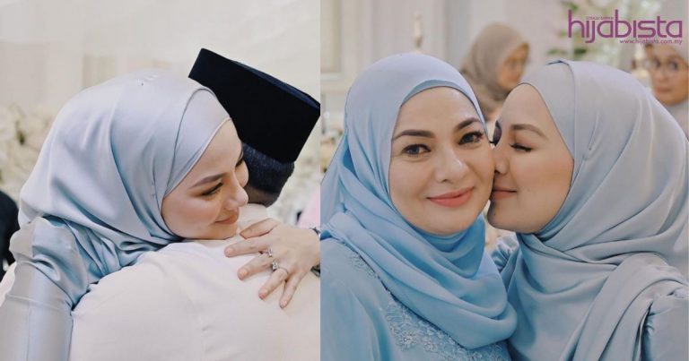 Ayu Berbaju Baby Blue, Neelofa Titipkan Doa Buat Adik Tercinta Yang Baru Bernikah