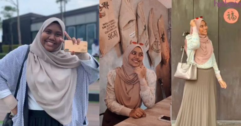 Tetap Jaga Aurat, Gadis Ini Berjaya Buat Transformasi Lepas Amalkan Intermittent Fasting