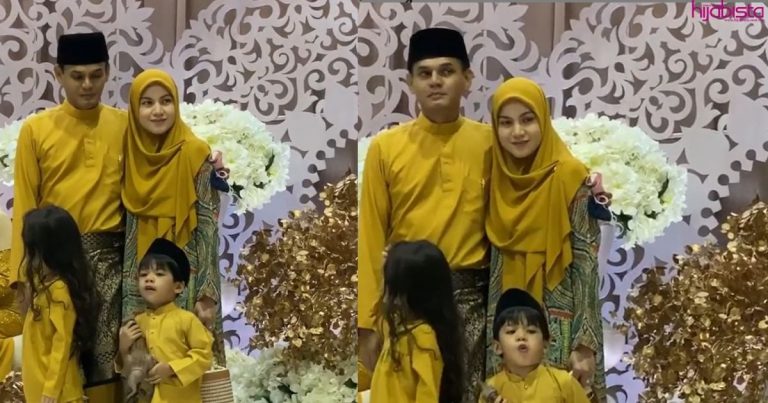 Tak Perlu Tudung Berbelit, Gaya Simple Lisa Surihani Ini Buatkan Ramai Tertawan Padanya