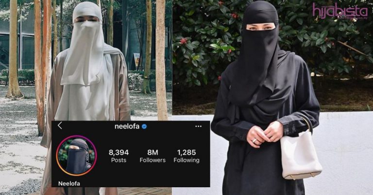 Lepas Berniqab, Followers Instagram Neelofa Naik Mendadak Hingga Cecah 8 Juta!