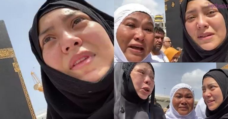 Nekad Nak Berdoa Di Hijr Ismail, Mawar Rashid Syukur Ditemukan 2 Hamba Allah Yang Membantunya