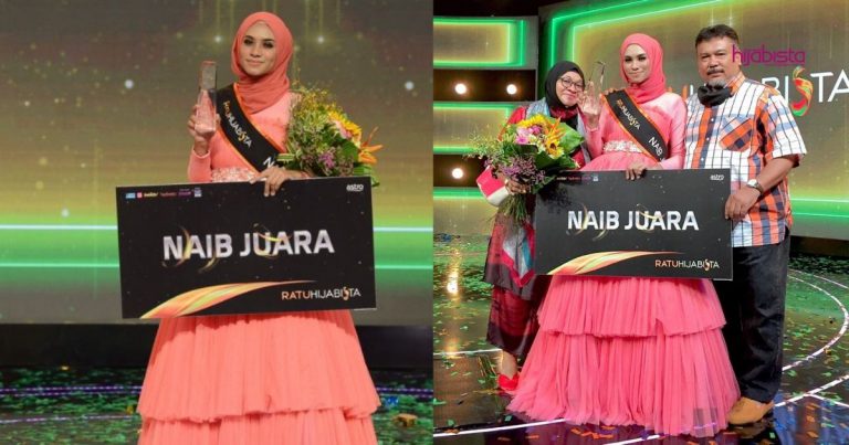 Cita-cita Nak Jadi Juru Terbang Tapi Akhirnya Tina Aziz, Naib Juara Ratu Hijabista 2020 Pilih Jadi Peguam