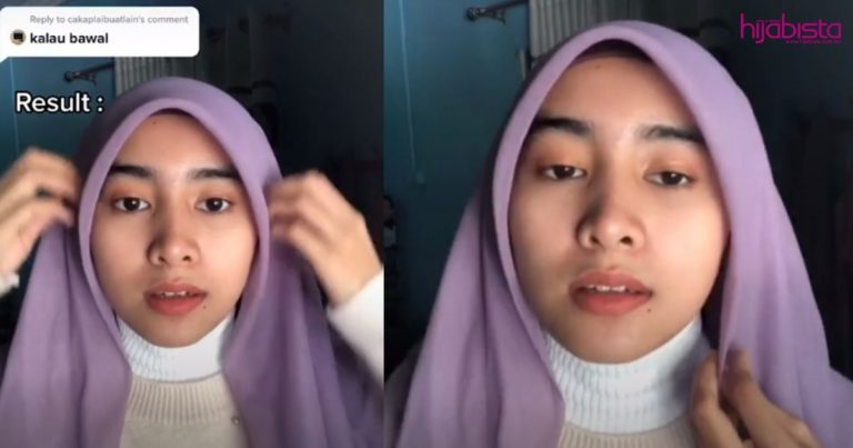Ini Cara Gosok Tudung Bawal Agar Awning Kekal On Point. Barulah Tak Bad Mood!