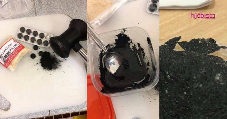 Hilangkan Blackhead Degil Dengan Masker Pil Arang, Senang Nak Buat & Bahan Tak Banyak