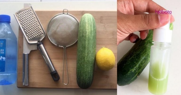 Habis Semua Jerawat Kecut! Cuba Pakai Toner Timun DIY Bila Kulit Wajah Sedang Breakout