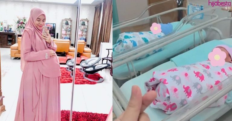 “Semoga Kedua Bayi Ini Akan Menjadi Daie & Daieyah…”- Doa Ainan Tasneem Buat Anak Kembarnya