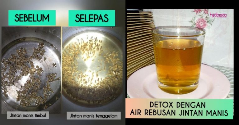 Detoks Dengan Air Rebusan Jintan Manis, Perut Rasa Ringan & Yang Penting ‘Membuang’ Pun Lawas