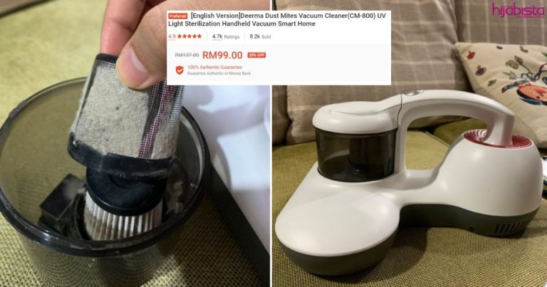 Elok Buat Mereka Yang Berkulit Sensitif, Vakum Ni Sedut Habis Kotoran Debu Di Katil & Sofa