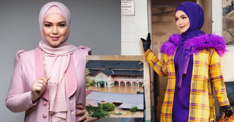 Prihatin Nasib Rakyat Pahang, Datuk Seri Siti Nurhaliza Hantar Bantuan Ke Kampung Halaman.