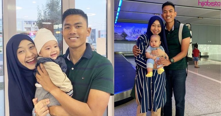 Setelah Setahun PJJ, Dayah Bakar & Anak Akhirnya Kembali Bertemu Suami Di Australia