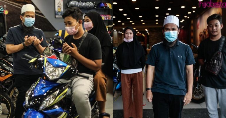 Ibu Baru Meninggal Dunia & Motosikal Pula Dicuri, Ebit Lew Bantu Dua Beradik Ini