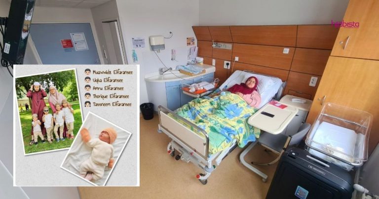 Bapa Muda Anak Lima Ini Kongsi Kos Bersalin Isterinya Di Perancis Percuma, Ketahui Apa Sebabnya