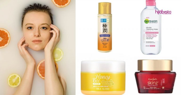 Kulit Kusam Buat Wajah Tidak Berseri, Boleh Cuba Rutin Asas Perawatan Ini, Guna Produk Drugstore