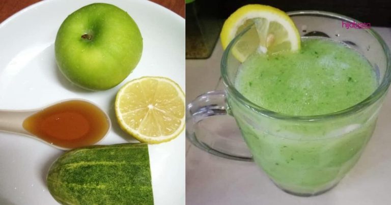 Langsing, Sihat & Kulit Cantik, Amalkan Jus Diet Campuran Bahan Utama Epal & Timun