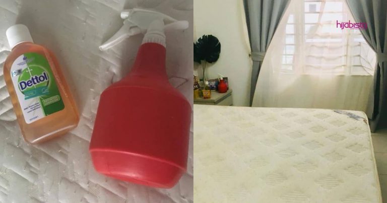 Masalah Jerawat Mungkin Disebabkan Masalah Tilam Kotor, Cuba Ikut Cara Wanita Ini Cuci Tilam