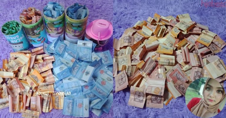 Kongsi Tip Menabung, Wanita Ini Kumpul Ribuan Ringgit Dalam Masa Beberapa Bulan Je!