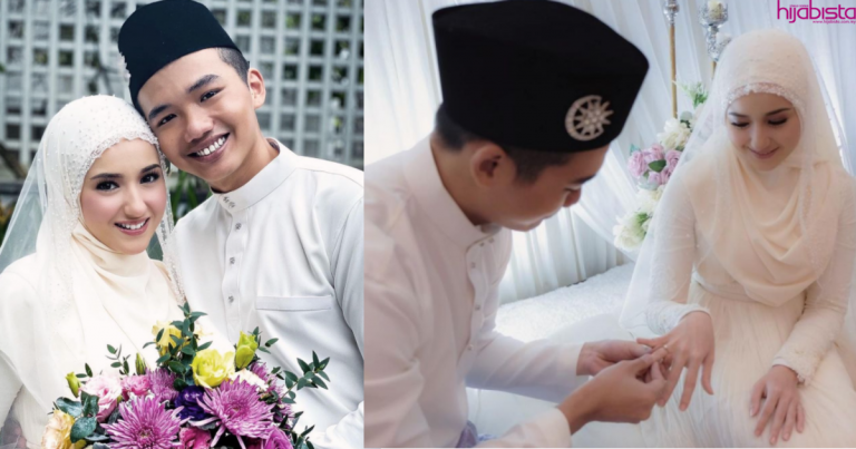 Lama Sorok Kisah Cinta, Hannah Delisha Kini Bergelar Isteri Kepada Jejaka Pilihan